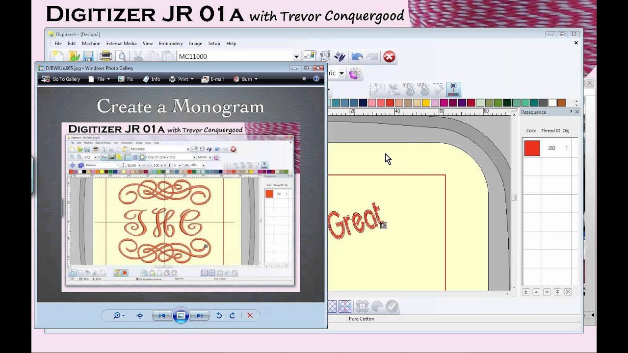 janome digitizer pro embroidery software
